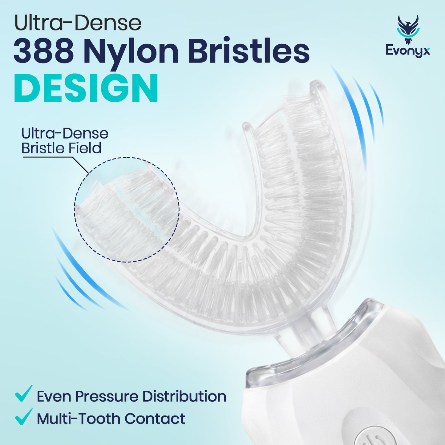 Evonyx Aqua™ – 30 Second Sonic Toothbrush